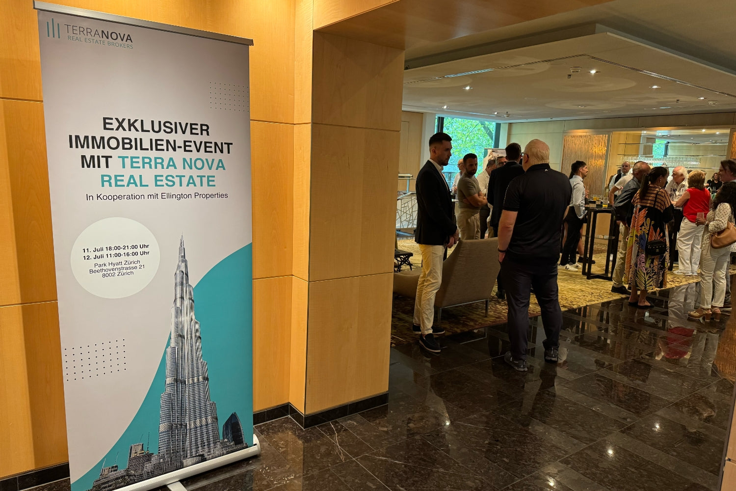 Rückblick auf unseren Event "Dubai trifft Zürich"